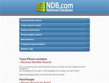 Tablet Screenshot of ndb.com