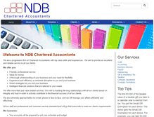 Tablet Screenshot of ndb.ie